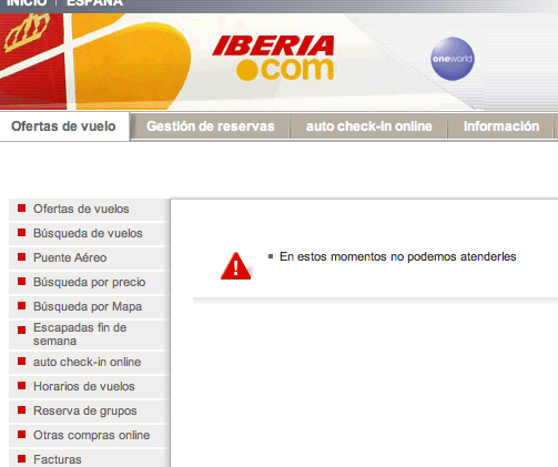 No entiendes la comunicación digital, ejemplo Iberia