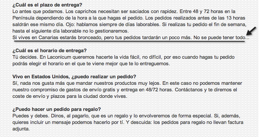 Textos de ayuda: Ponte en la piel de tu usuario